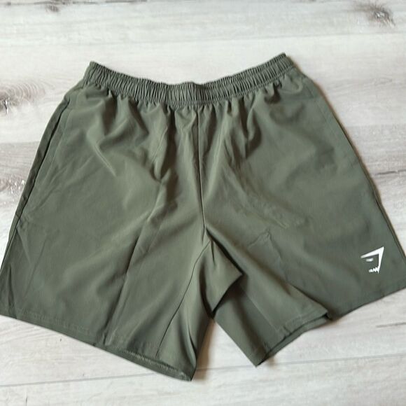Gymshark Arrival‎ shorts 7” Mens M Green NWT in packaging - Picture 4 of 6